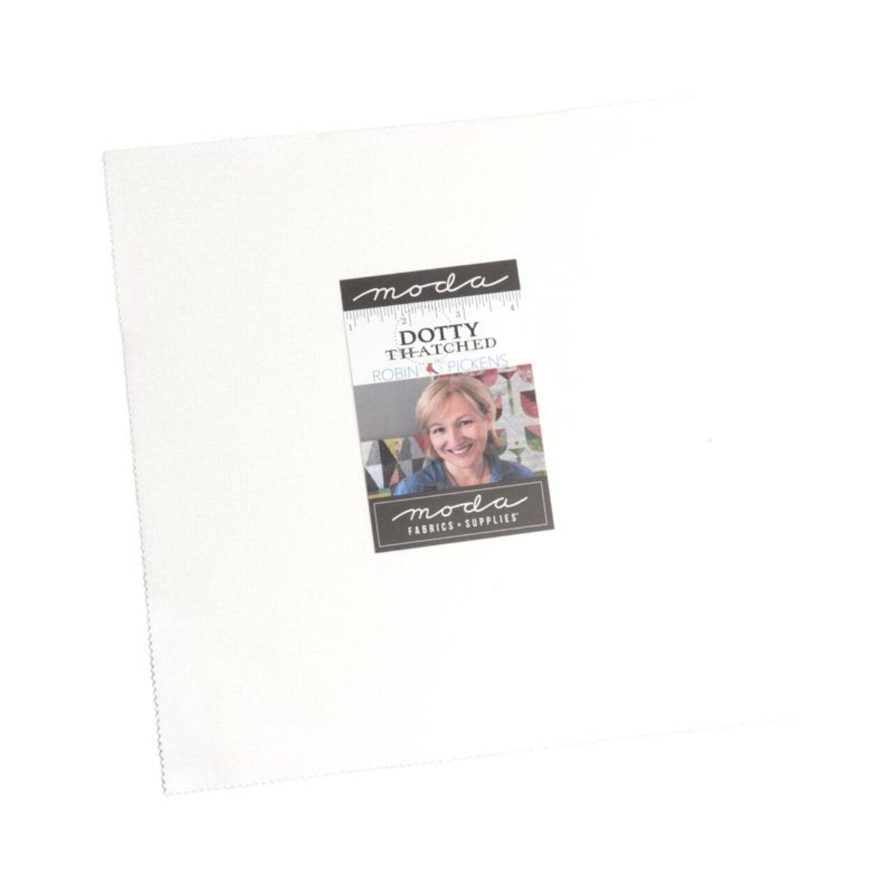 Dotty Thatched 10" Square Pack (Layer Cake) in Blizzard by Robin Pickens for Moda (48715LC150)